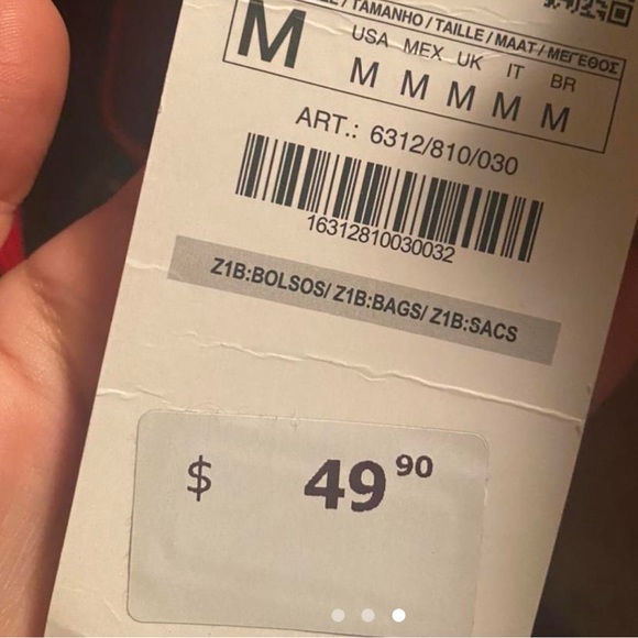 Zara animal print chain bag - Picture 3 of 3